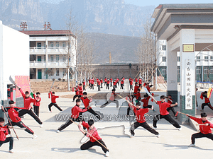 YunTai Mountain International Culture and Martial Arts School frontgate