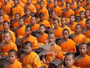 Buddhist Monks Ceremony