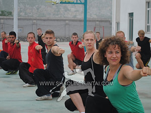 Shaolin Power…training in groups is the best.